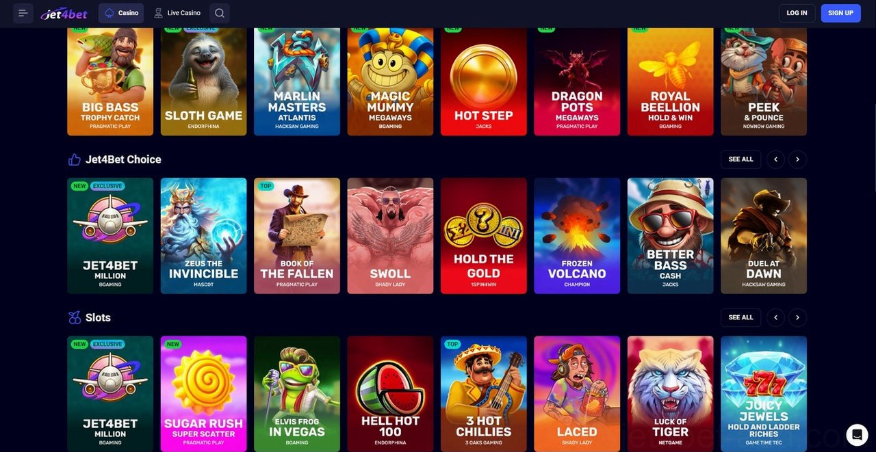 Jet4bet Casino Casino